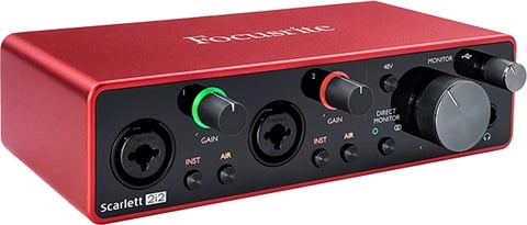 Focusrite Scarlett 2i2 Studio (3rd Gen) Audio Interface, A - CeX